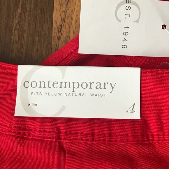 Cato - Red Dress Shorts - Picture 5 of 6